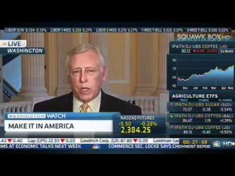 Whip Hoyer on CNBC Discussing the Economy, and Democrats' Make It In Ame_