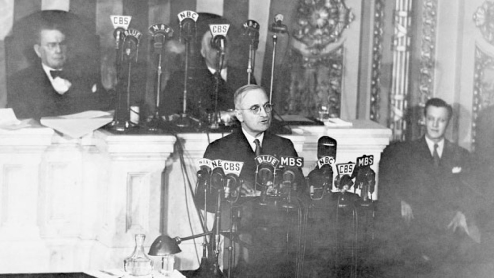 SHARE Truman's First Appearance as President - Google Search