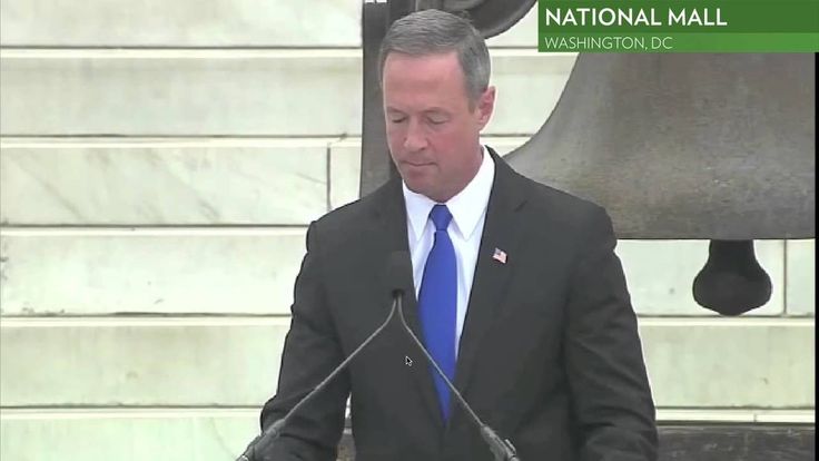 Governor Martin O'Malley: Speaks at 50th Anniversary of the March on Washington.