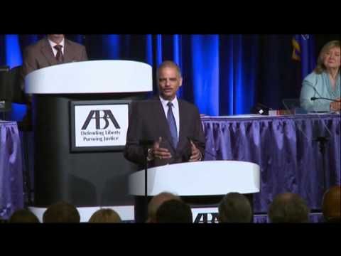 Holder Wants Changes in Criminal Justice System