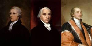 Alexander Hamilton, James Madison, John Jay