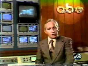 ABC Evening News Anchor Frank Reynolds